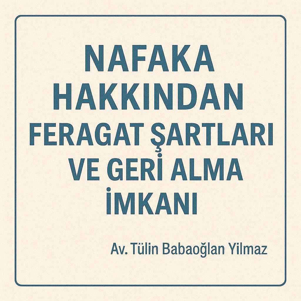 Nafaka hakkından feragat